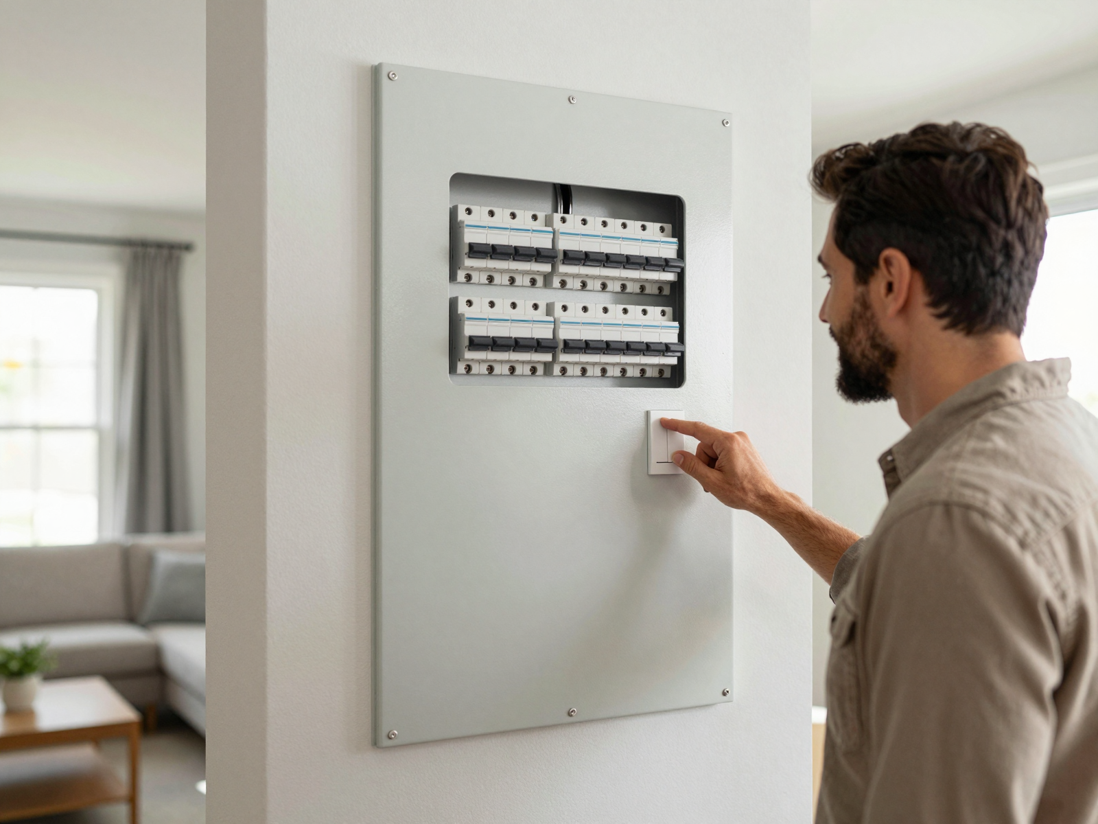 Electrical panel installation